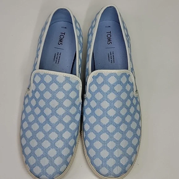 TOMS TOPANGA COLLECTION DIAMOND SIZE 11 BLUE - Picture 6 of 15